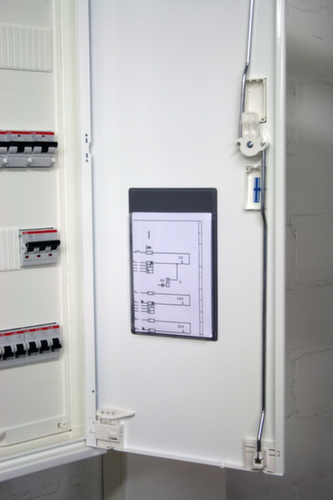 EICHNER Schéma du circuit, DIN A4, face arrière autocollante