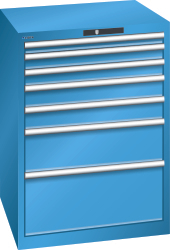 LISTA Armoire à tiroirs Selection, 7 tiroir(s)