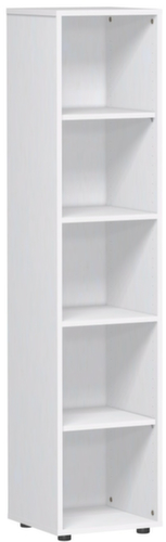 Gera Rayonnage de bureau Milano, largeur 400 mm, 5 HC, blanc