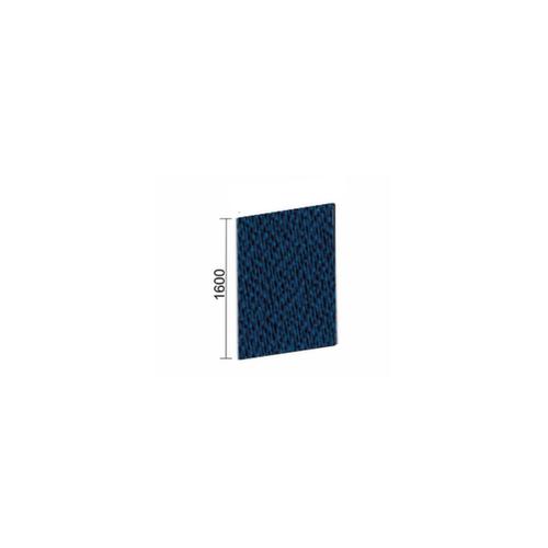 Gera Cloison de séparation insonorisante Pro ProfiLine, hauteur x largeur 1600 x 1000 mm, paroi bleu