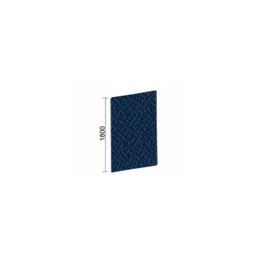 Gera Cloison de séparation insonorisante Pro ProfiLine, hauteur x largeur 1800 x 1200 mm, paroi bleu