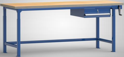 KLW Lutz Établi à hauteur réglable avec tiroirs, 1 tiroir