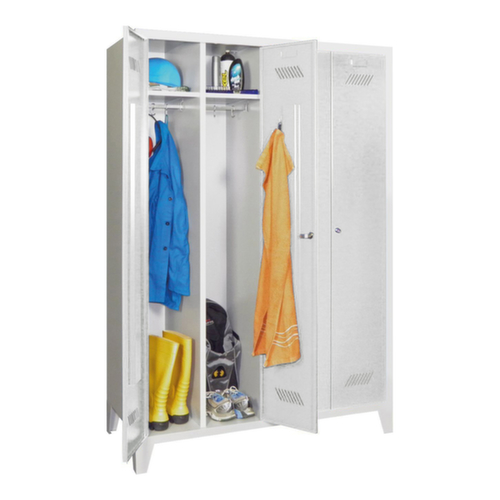 PAVOY Armoire vestiaire, largeur de compartiment 300 mm