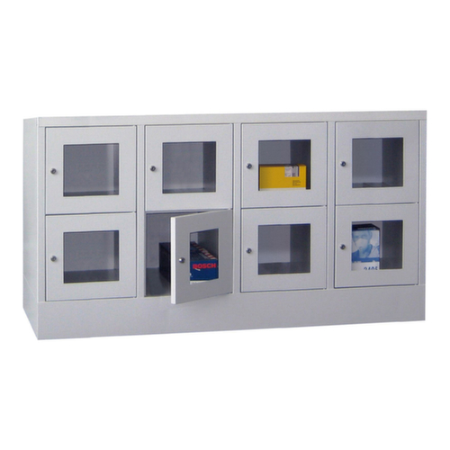 PAVOY armoire multicases Basis, 8 compartiments