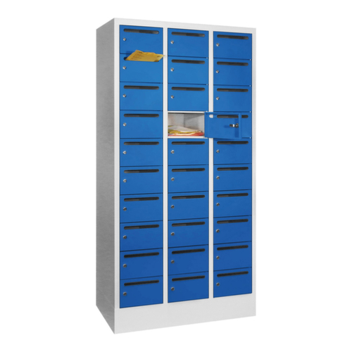 PAVOY Armoire de distribution du courrier Basis, 30 compartiments