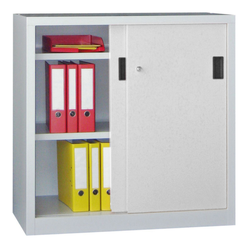 PAVOY Armoire à portes coulissantes pour bureau Basis