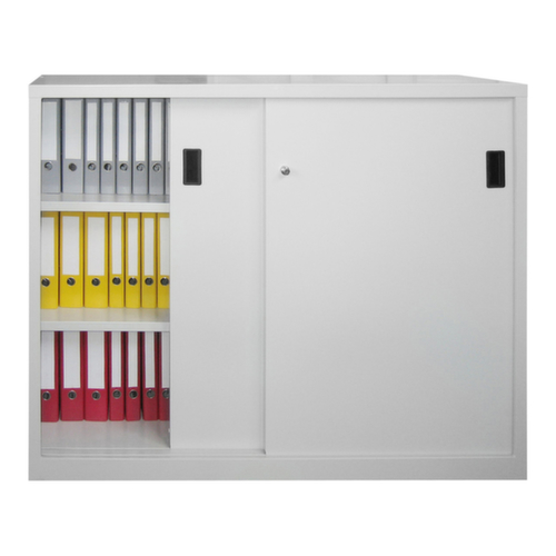 PAVOY Armoire à portes coulissantes pour bureau Basis