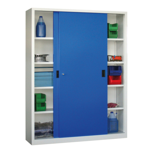 PAVOY Armoire à portes coulissantes pour bureau Basis
