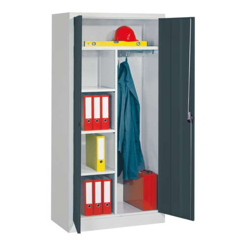 PAVOY Armoire de classement Basis avec tringle et crochet, largeur 1000 mm