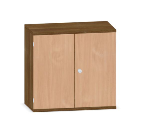 Gera Armoire à portes battantes Pro, 2 hauteurs des classeurs