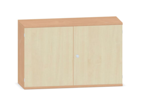 Gera Armoire à portes battantes Pro, 2 hauteurs des classeurs