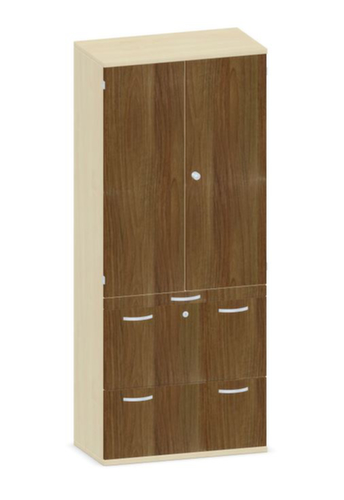 Gera Armoire combinée Pro, 3 hauteurs des classeurs