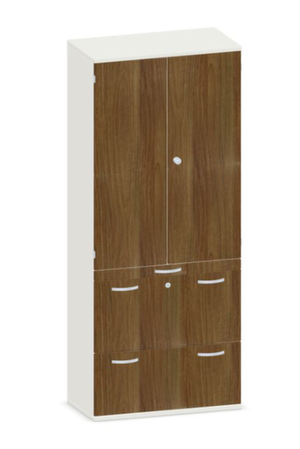 Gera Armoire combinée Pro, 3 hauteurs des classeurs
