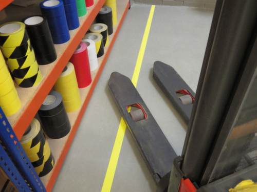 Ruban de marquage au sol Ultra Permanent, jaune