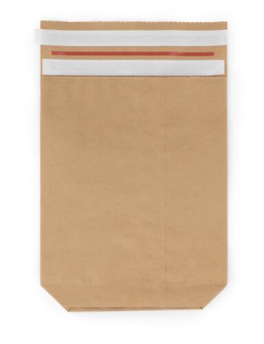 Pochette d'expédition refermable en 2 couches de papier kraft