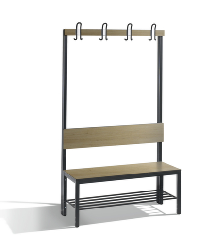 C+P Banc vestiaire Basic Plus pour milieu humide