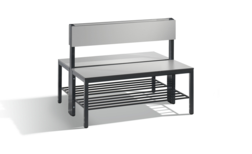 C+P Banc vestiaire Basic Plus pour milieu humide