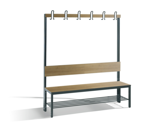 C+P Banc vestiaire Basic Plus pour milieu humide