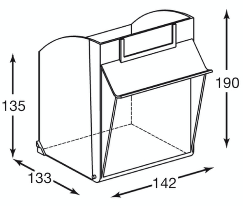 Armoire à tiroirs avec bacs repliables, 31 bacs, transparent