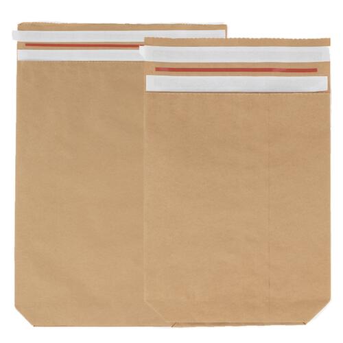 Pochette d'expédition refermable en 2 couches de papier kraft