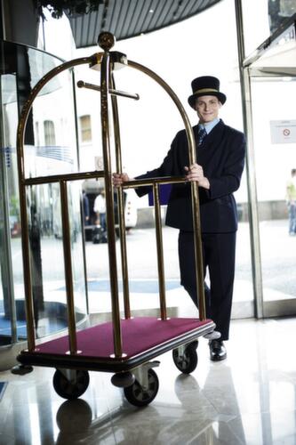 BS-ROLLEN Roue en caoutchouc plein élastique pour fortes charges force max. 550 kg