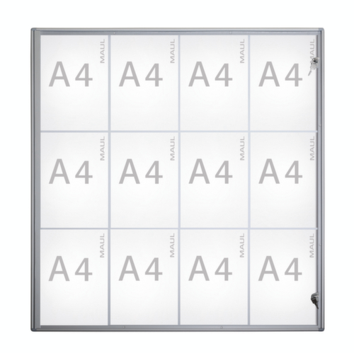 MAUL Vitrine d'affichage plate MAULextraslim pour l'intérieur