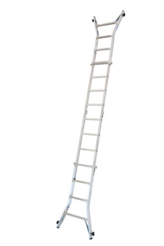 Krause Échelle télescopique polyvalente en quatre parties STABILO® Professional, 4 x 4 échelons profilés