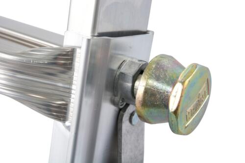 Krause Échelle télescopique polyvalente en quatre parties STABILO® Professional, 4 x 5 échelons profilés