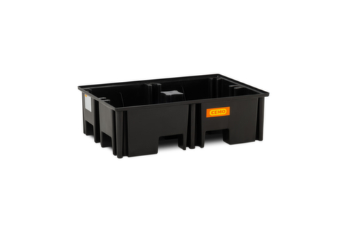 Cemo Bac de rétention PE dimensions palette européenne