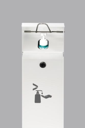 VAR Distributeur de désinfectant HDS 124 pour l'extérieur, avec levier de bras