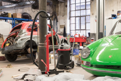 Aspirateurs à sec et à eau WATERKING XL, puissance 1300 W, largeur de travail 450 mm