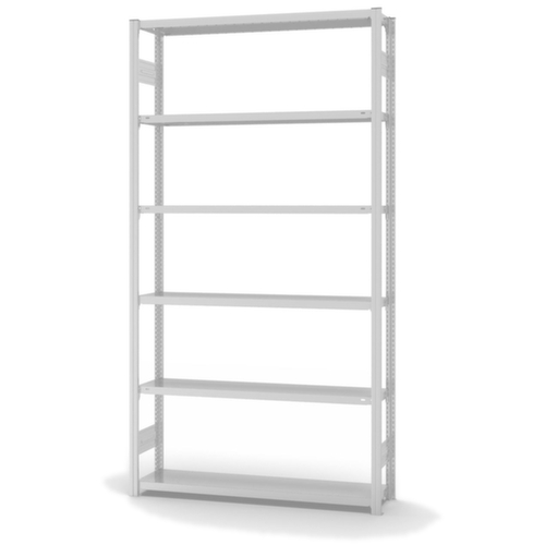 hofe Rayonnage à traverses type standard, hauteur x largeur x profondeur 2500 x 1360 x 335 mm, 6 tablettes