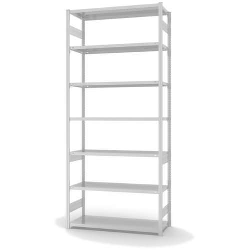 hofe Rayonnage à traverses type standard, hauteur x largeur x profondeur 3000 x 1360 x 535 mm, 7 tablettes