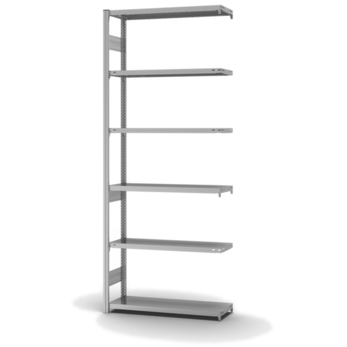 hofe Rayonnages enhofe treillis dans les constructions mi-lourdes, hauteur x largeur x profondeur 2500 x 1010 x 335 mm, 6 tablettes