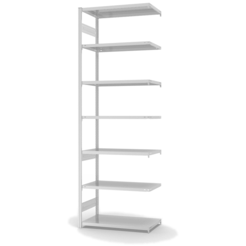 hofe Rayonnages enhofe treillis dans les constructions mi-lourdes, hauteur x largeur x profondeur 3000 x 1010 x 535 mm, 7 tablettes