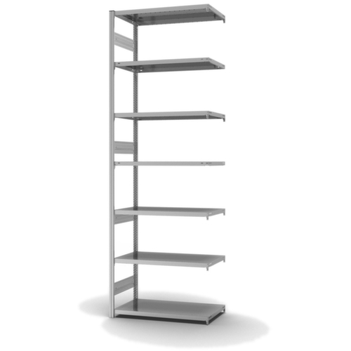 hofe Rayonnages en treillis dans la construction lourde, hauteur x largeur x profondeur 3000 x 1010 x 535 mm, 7 tablettes