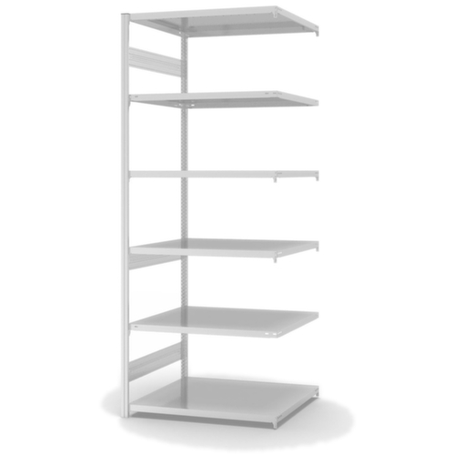 hofe Rayonnages en treillis dans la construction lourde, hauteur x largeur x profondeur 2500 x 1010 x 835 mm, 6 tablettes