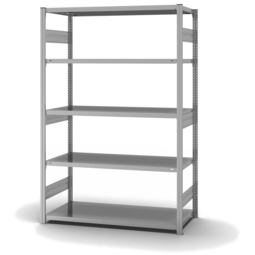 hofe Rayonnages en treillis dans la construction lourde, hauteur x largeur x profondeur 2000 x 1360 x 635 mm, 5 tablettes