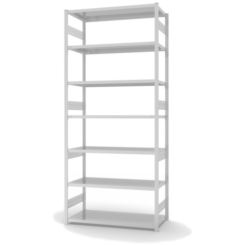 hofe Rayonnages en treillis dans la construction lourde, hauteur x largeur x profondeur 3000 x 1360 x 635 mm, 7 tablettes