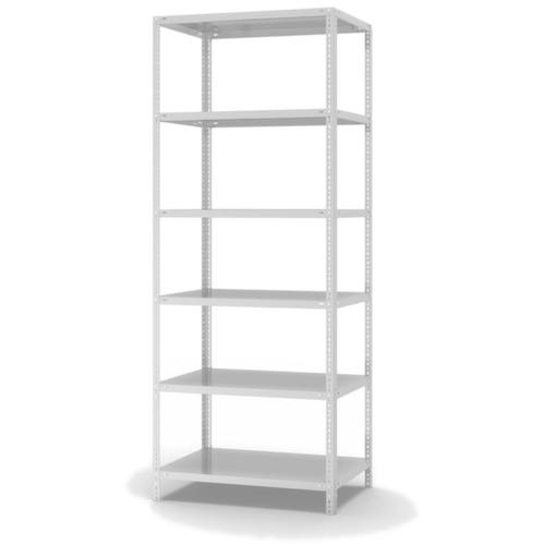 hofe Etagère à visser, 6 tablettes, RAL7035 gris clair