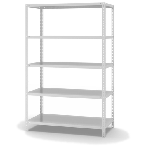 hofe Etagère à visser, 5 tablettes, RAL7035 gris clair