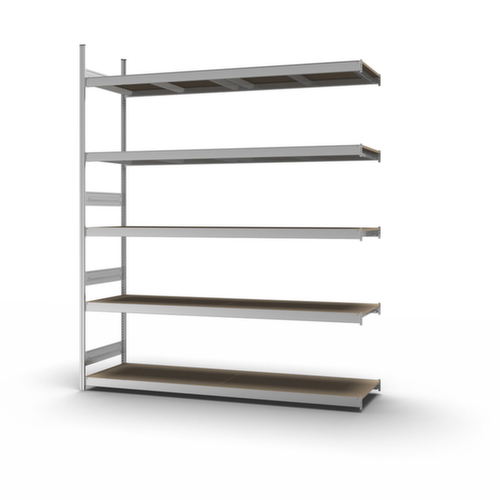 hofe Rayonnage grande largeur avec tablettes en bois