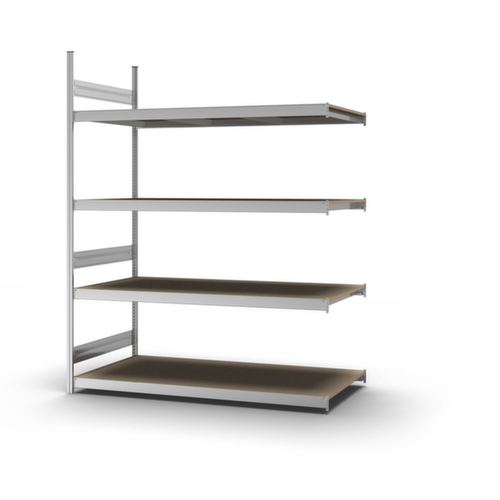 hofe Rayonnage grande largeur avec tablettes en bois