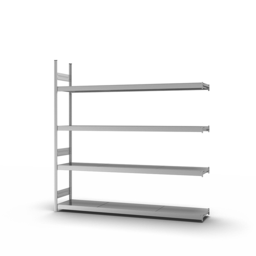 hofe Rayonnage grande largeur avec tablettes en acier