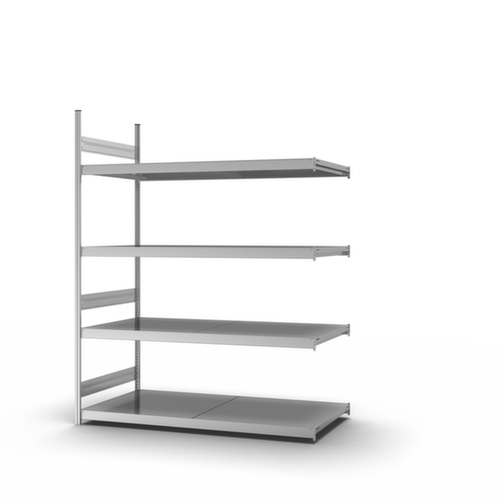 hofe Rayonnage grande largeur avec tablettes en acier