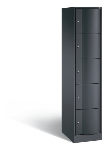 C+P armoire multicases Resisto, 5 compartiments