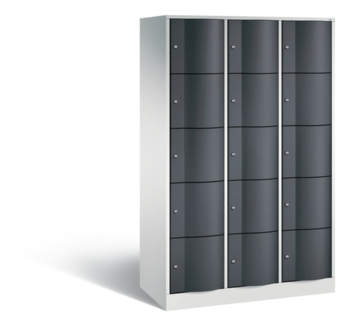 C+P armoire multicases Resisto, 15 compartiments