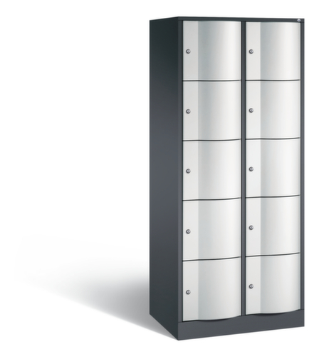 C+P armoire multicases Resisto, 10 compartiments