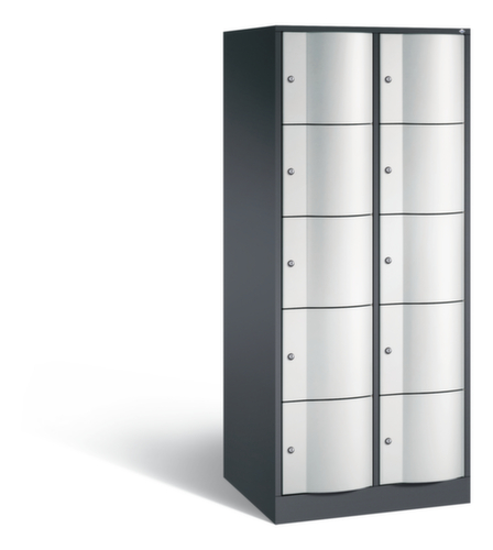 C+P armoire multicases Resisto, 10 compartiments