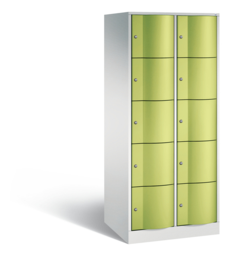 C+P armoire multicases Resisto, 10 compartiments